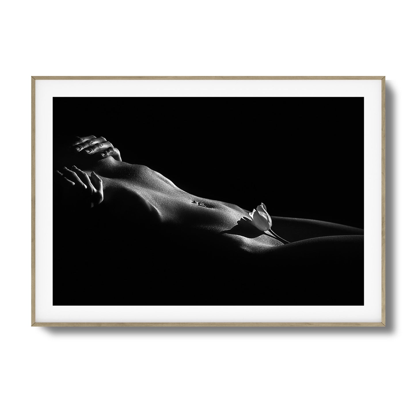 Lily and Skin Framed Art