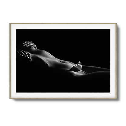 Lily and Skin Framed Art