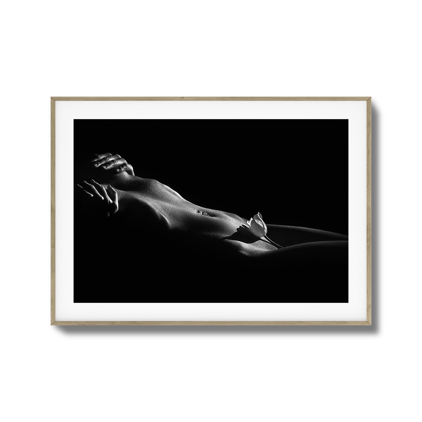 Lily and Skin Framed Art