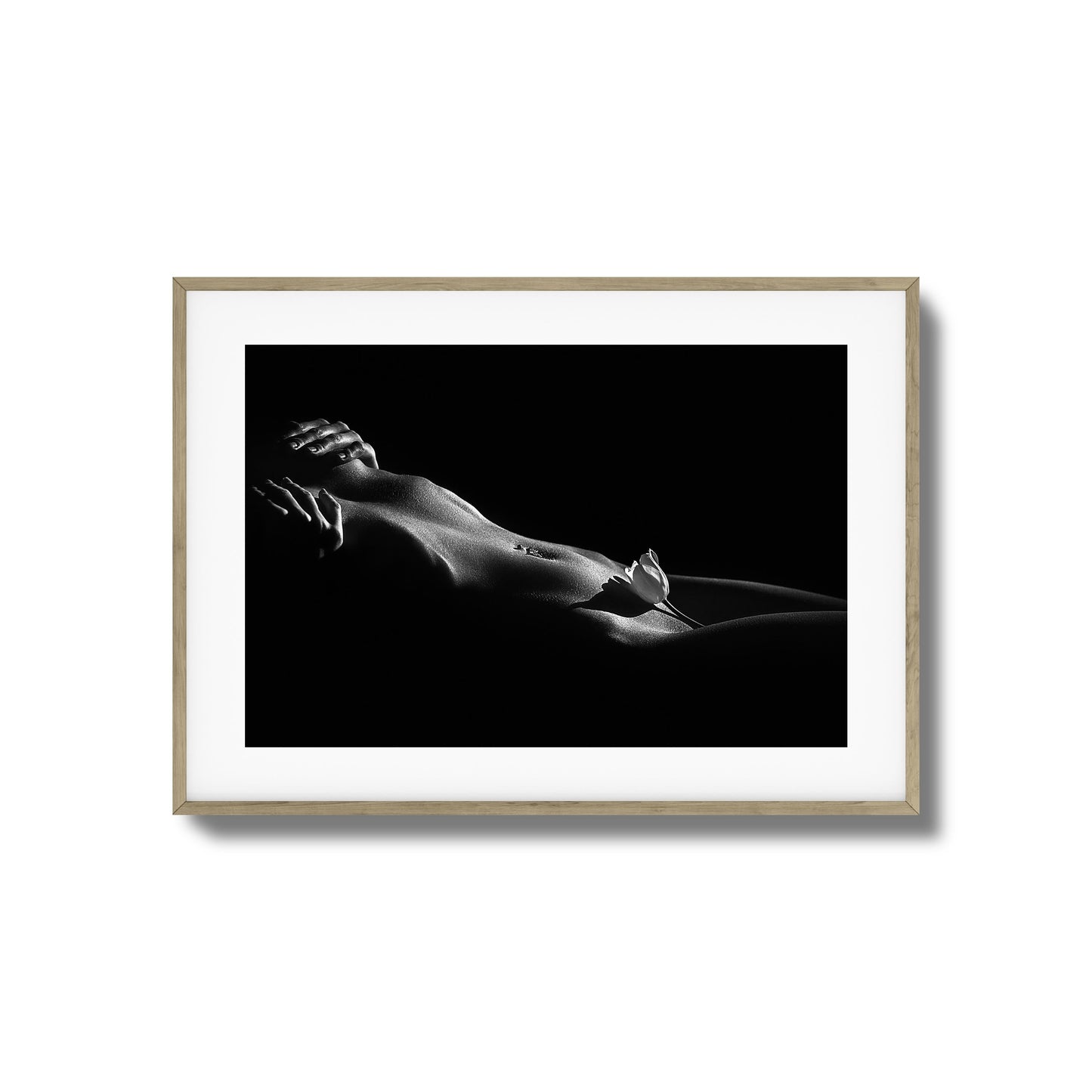 Lily and Skin Framed Art