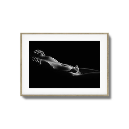 Lily and Skin Framed Art