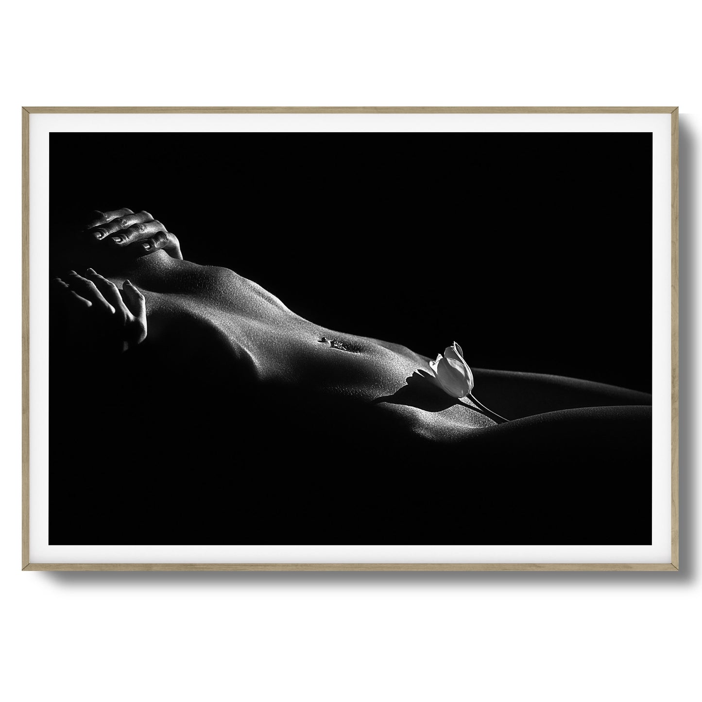 Lily and Skin Framed Art