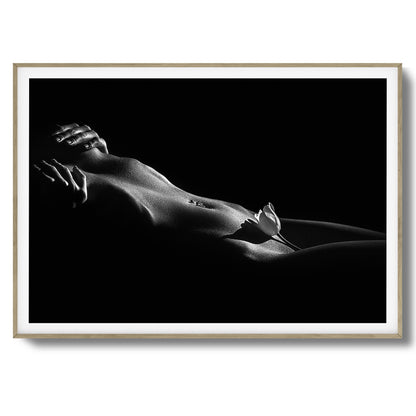 Lily and Skin Framed Art