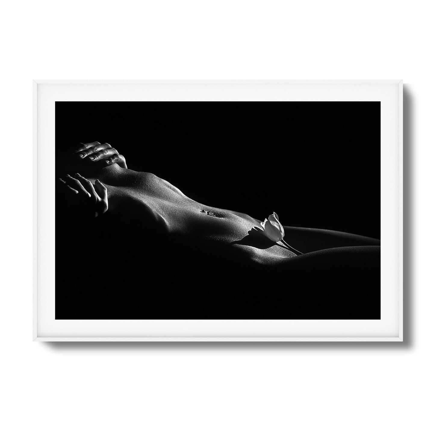 Lily and Skin Framed Art