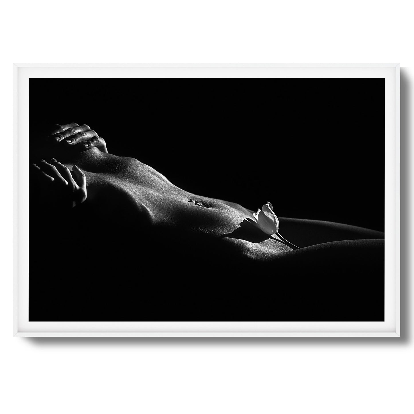 Lily and Skin Framed Art