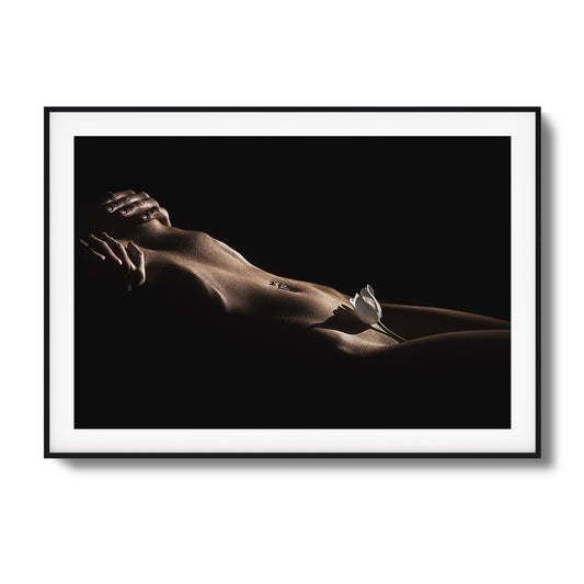 Lily and Skin Framed Art