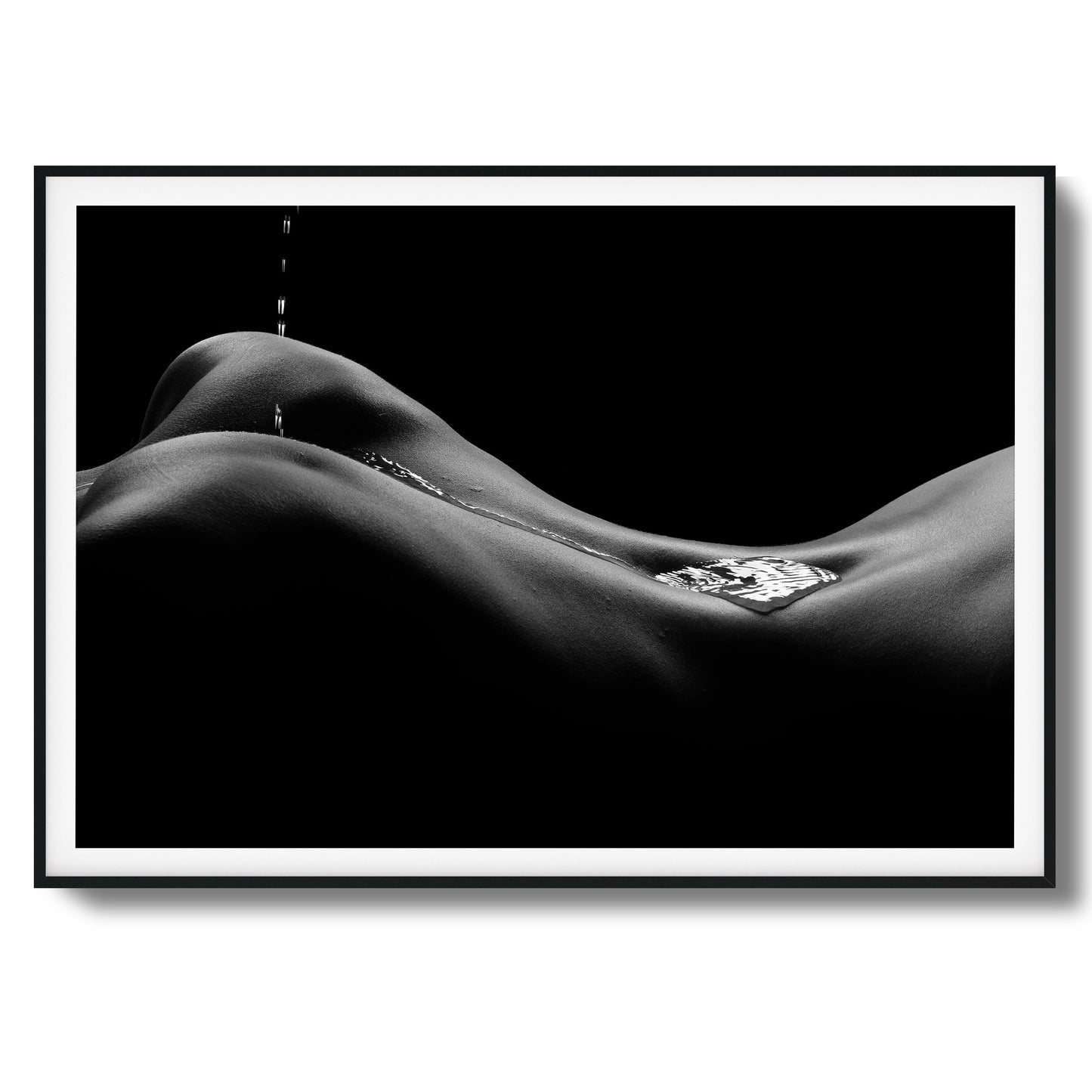 Liquid Flame Framed Art