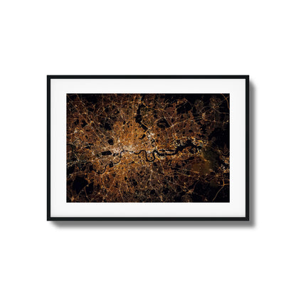 London at Night Framed Art - Assure Spark