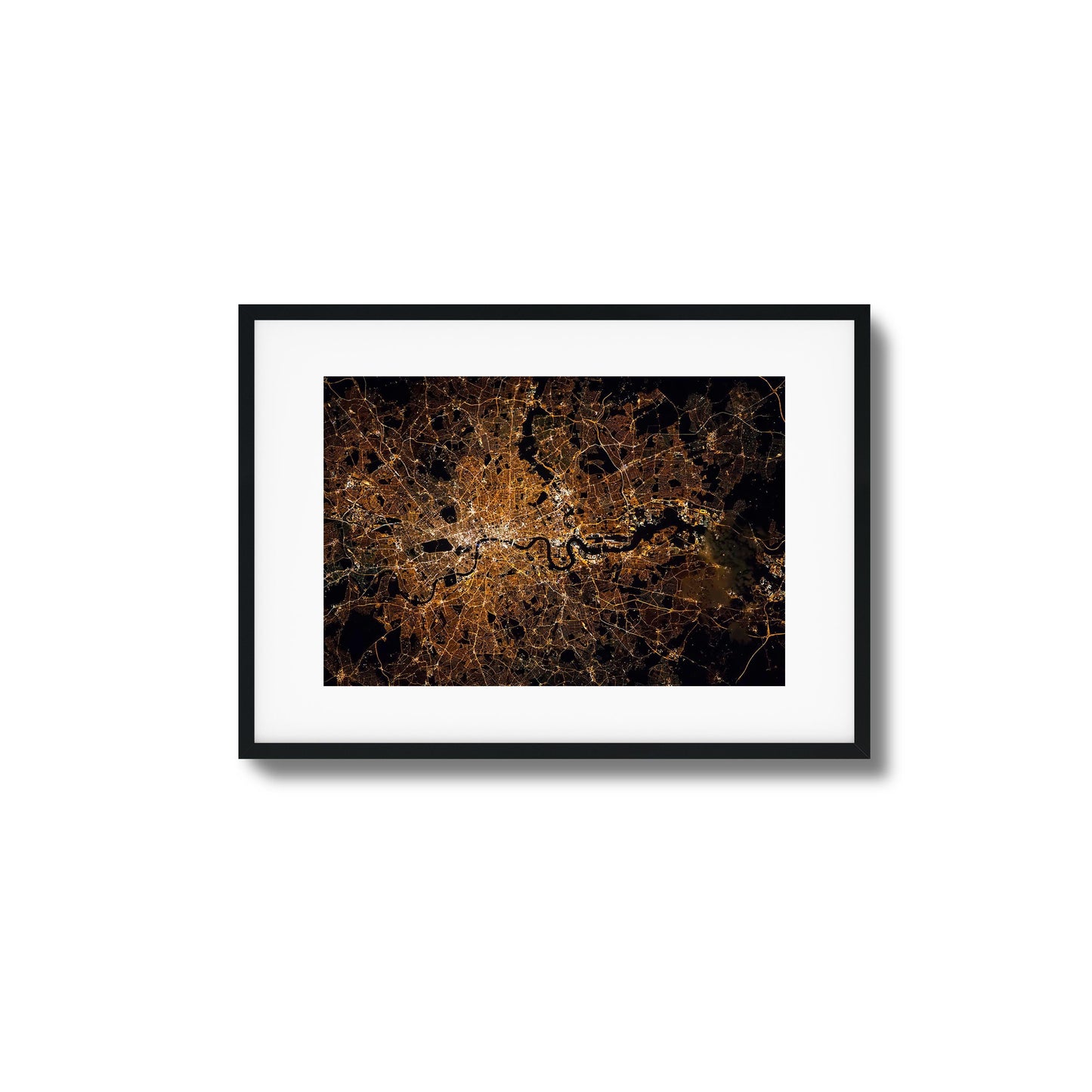 London at Night Framed Art - Assure Spark