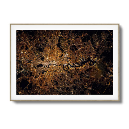 London at Night Framed Art - Assure Spark