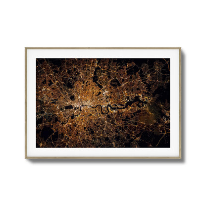 London at Night Framed Art - Assure Spark
