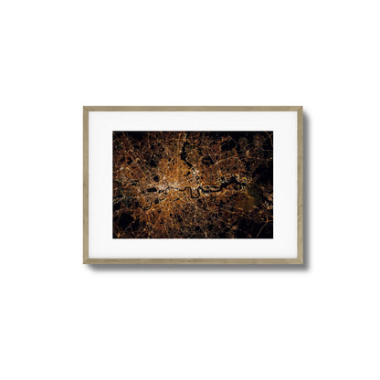London at Night Framed Art - Assure Spark