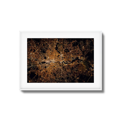 London at Night Framed Art - Assure Spark