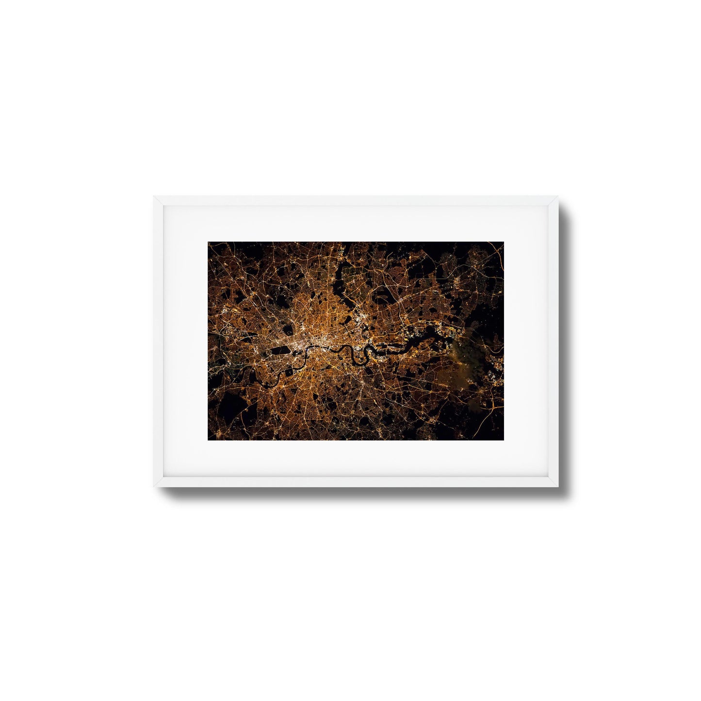 London at Night Framed Art - Assure Spark