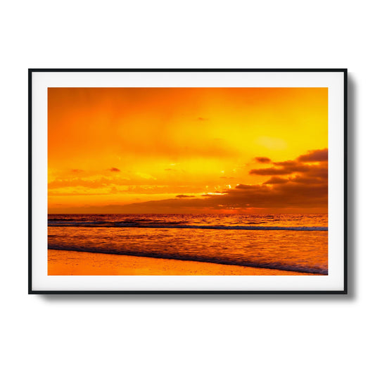 Molten Sky Framed Art