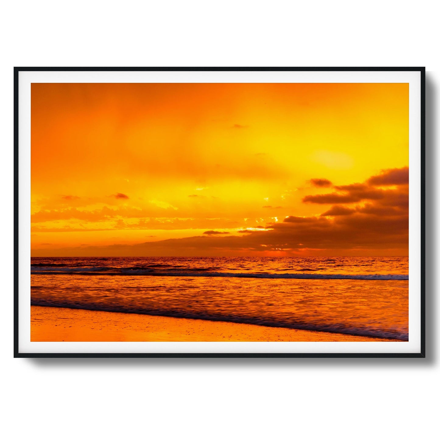 Molten Sky Framed Art