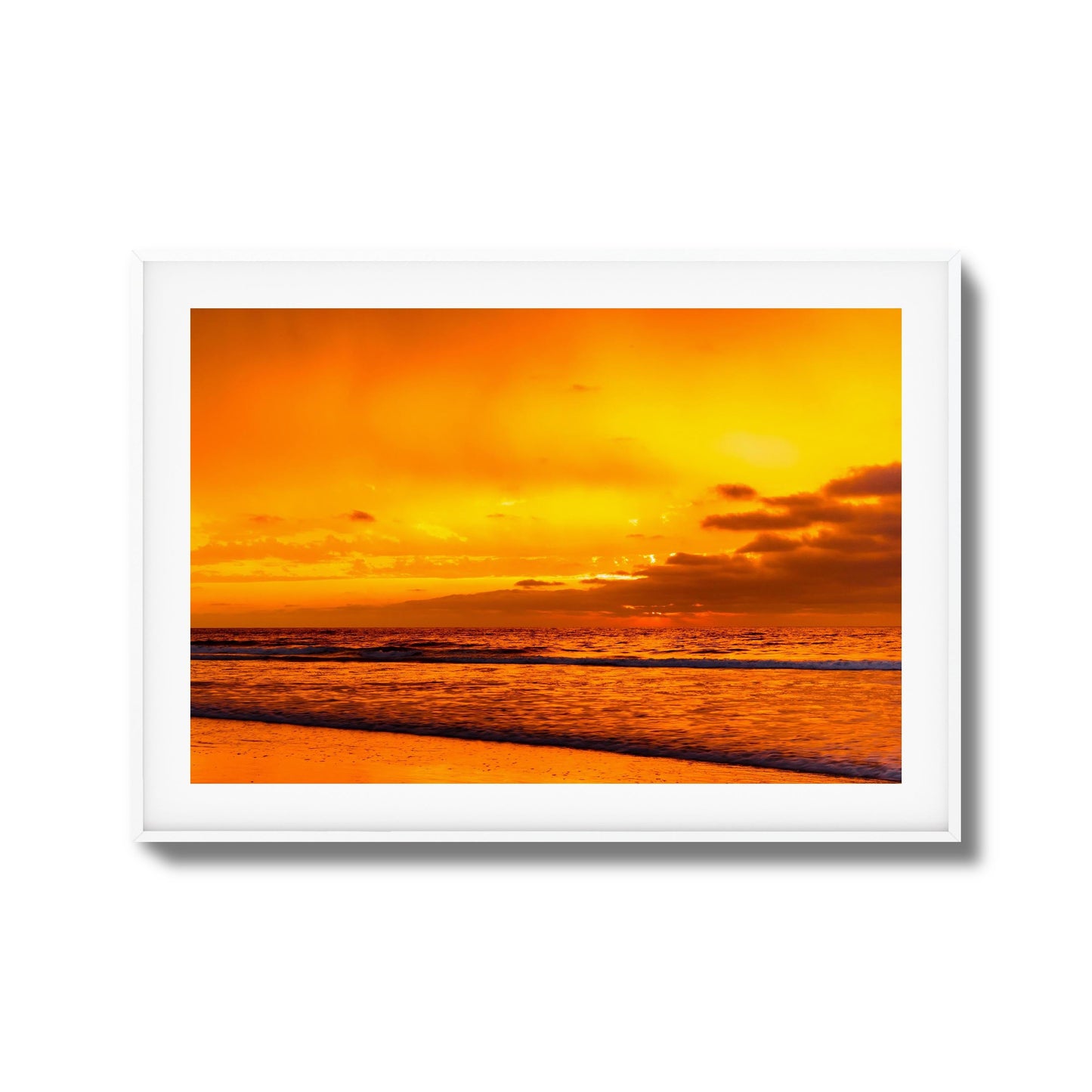 Molten Sky Framed Art