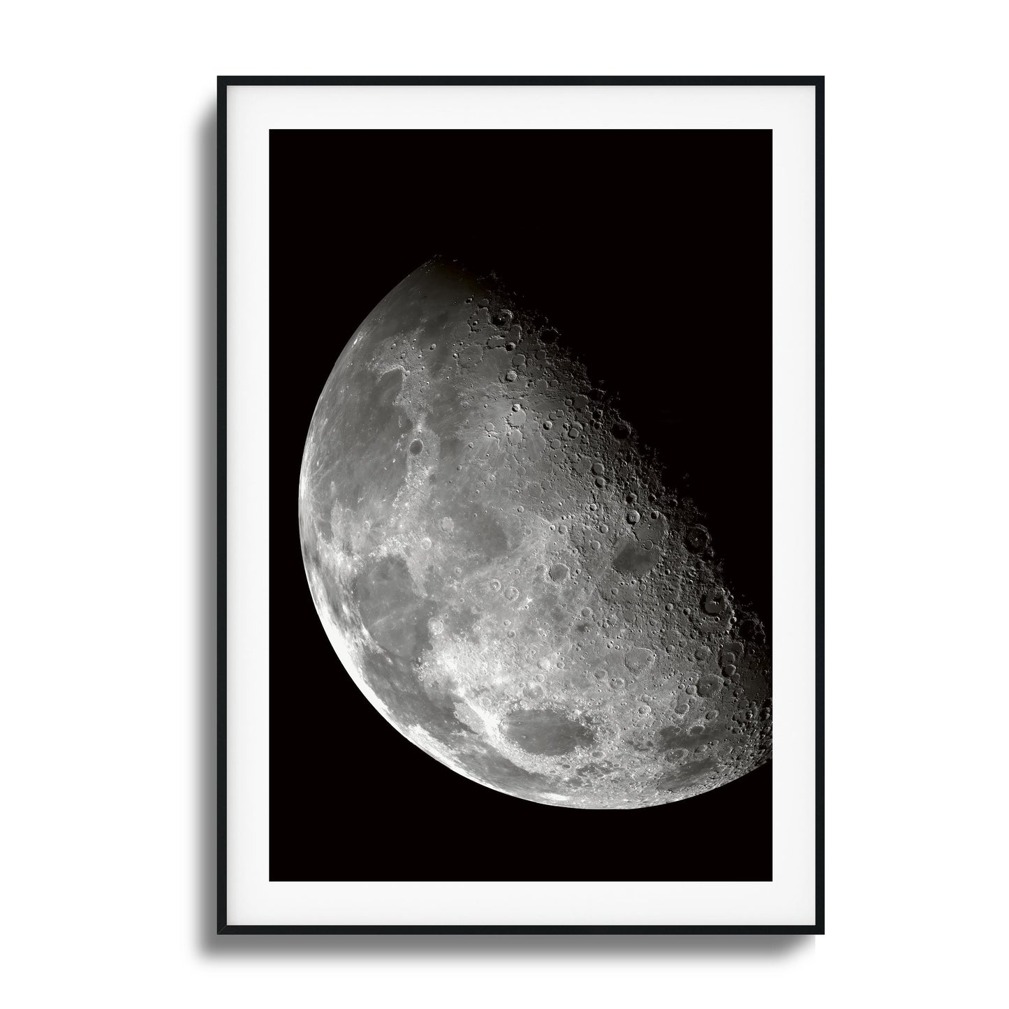 Moon Surface Framed Art