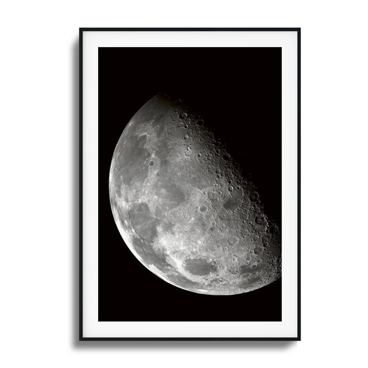 Moon Surface Framed Art