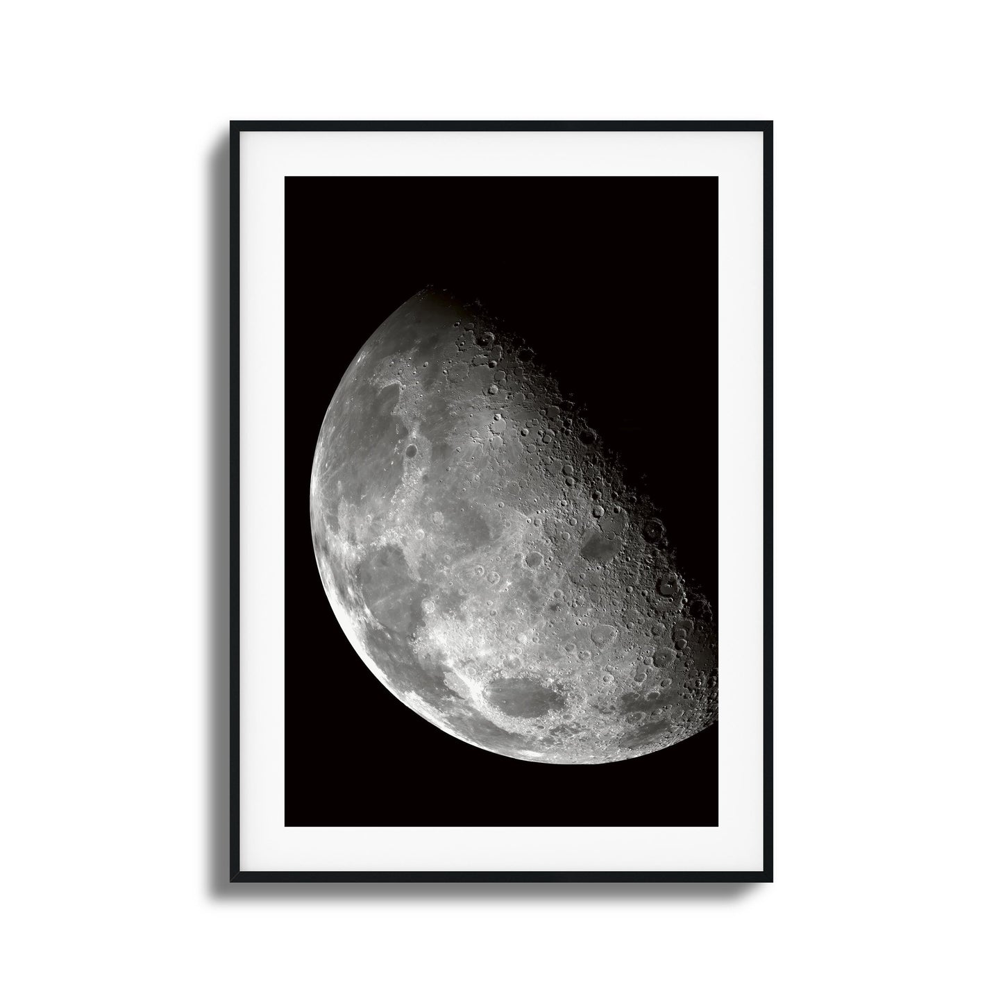 Moon Surface Framed Art