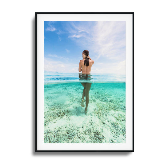 Ocean Serenity Framed Art