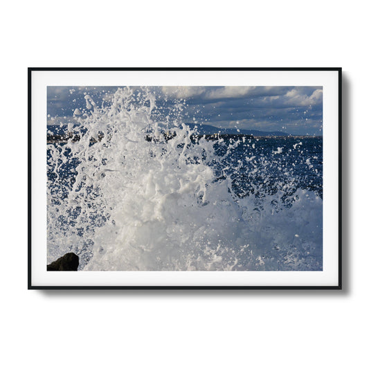 Ocean Splash Framed Art