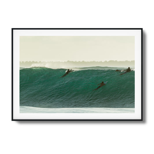 Paddle Out Framed Art