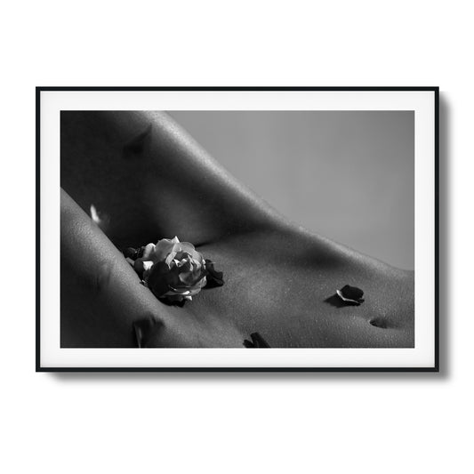 Petals on Skin Framed Art