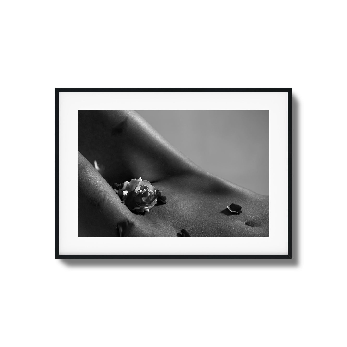 Petals on Skin Framed Art