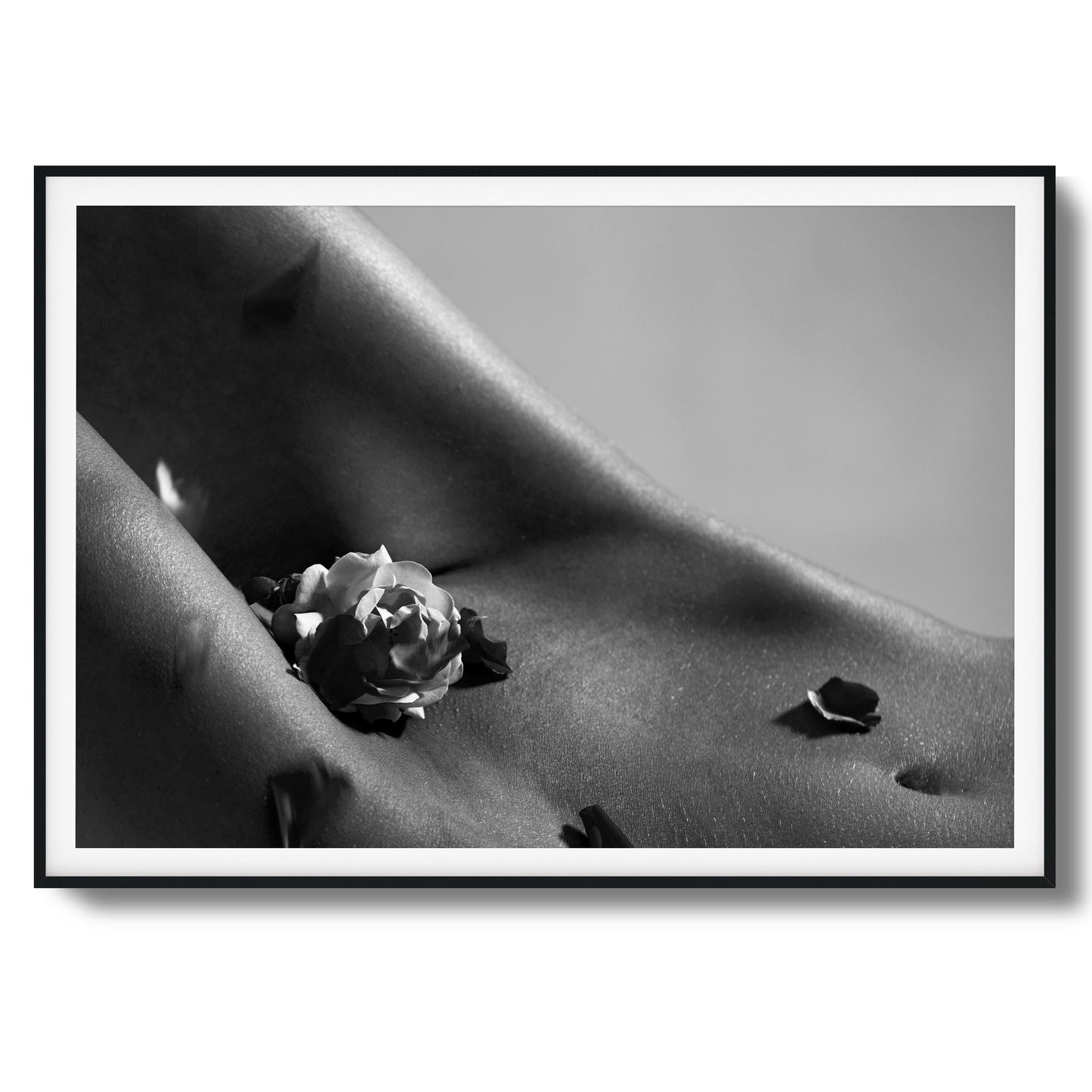 Petals on Skin Framed Art