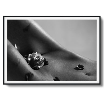 Petals on Skin Framed Art