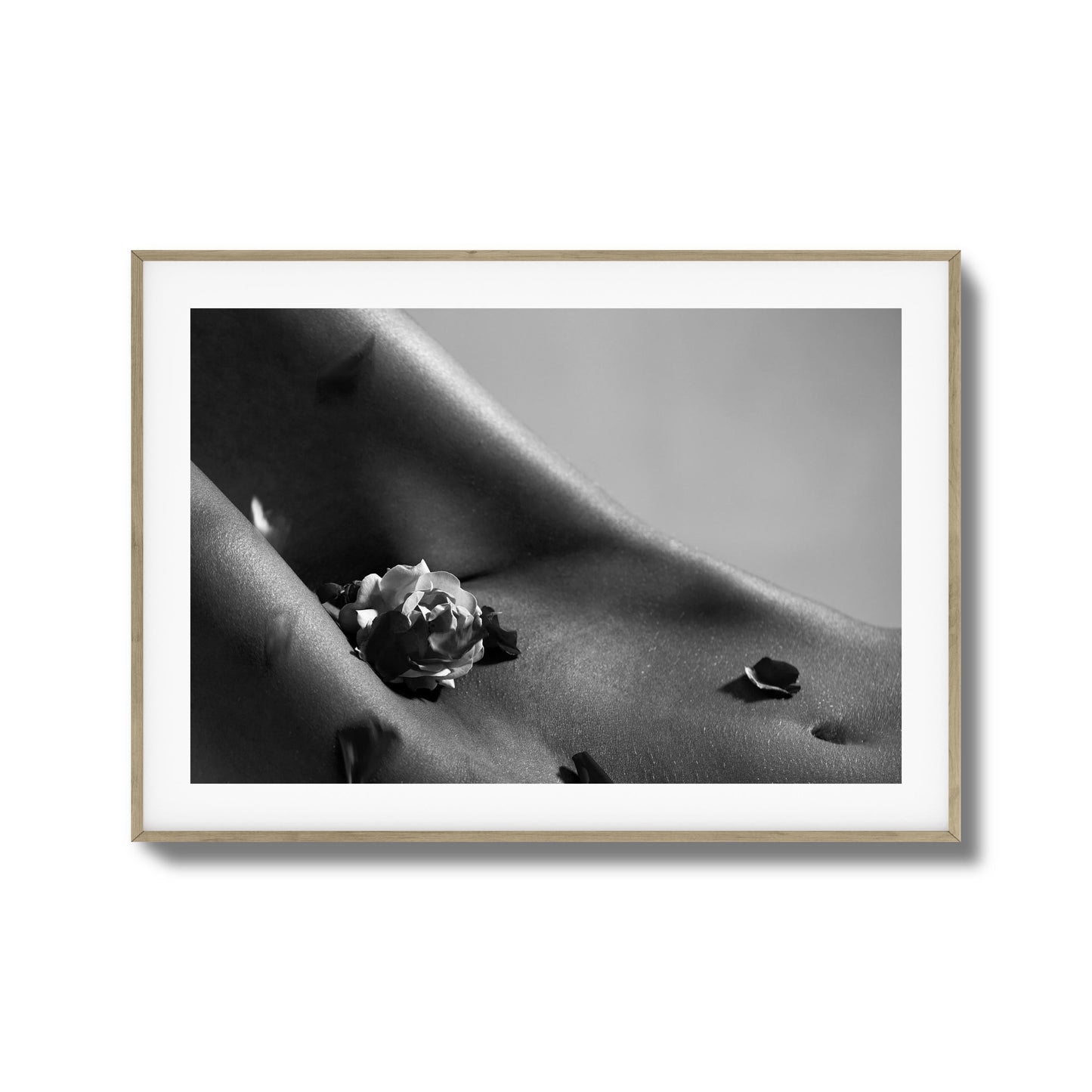 Petals on Skin Framed Art