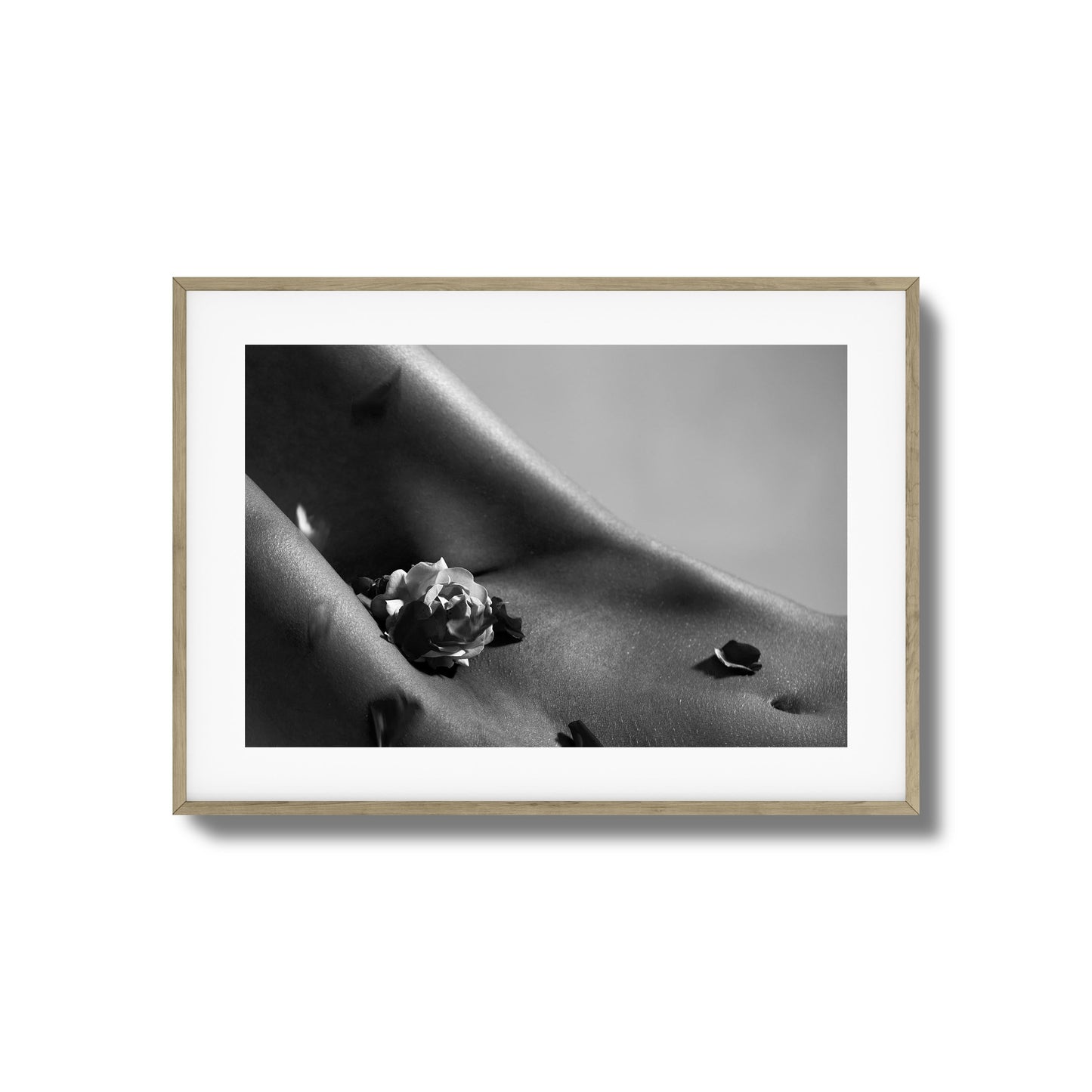 Petals on Skin Framed Art
