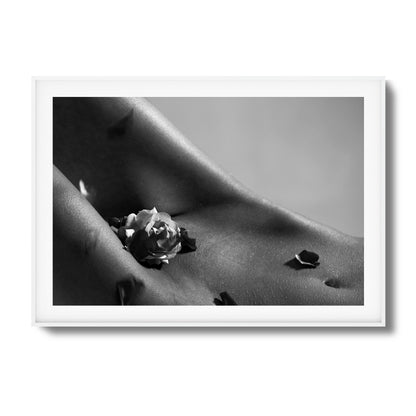 Petals on Skin Framed Art