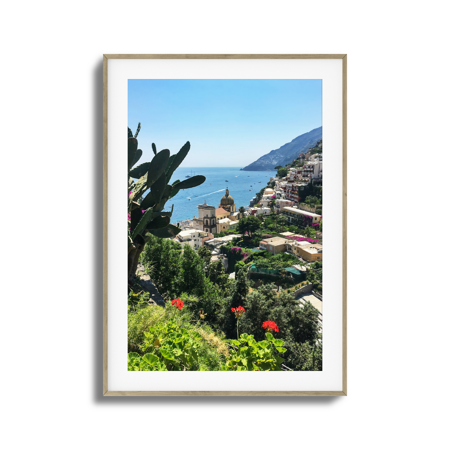 Positano Heights Framed Art
