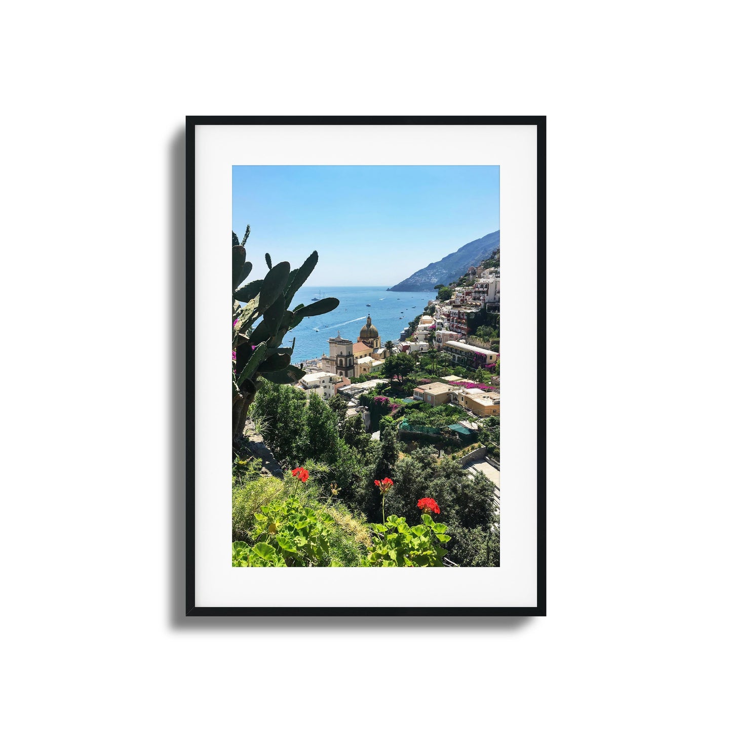 Positano Heights Framed Art