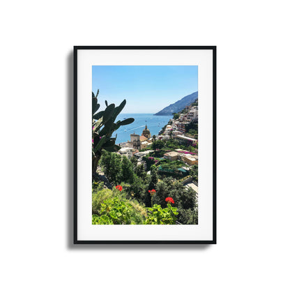 Positano Heights Framed Art