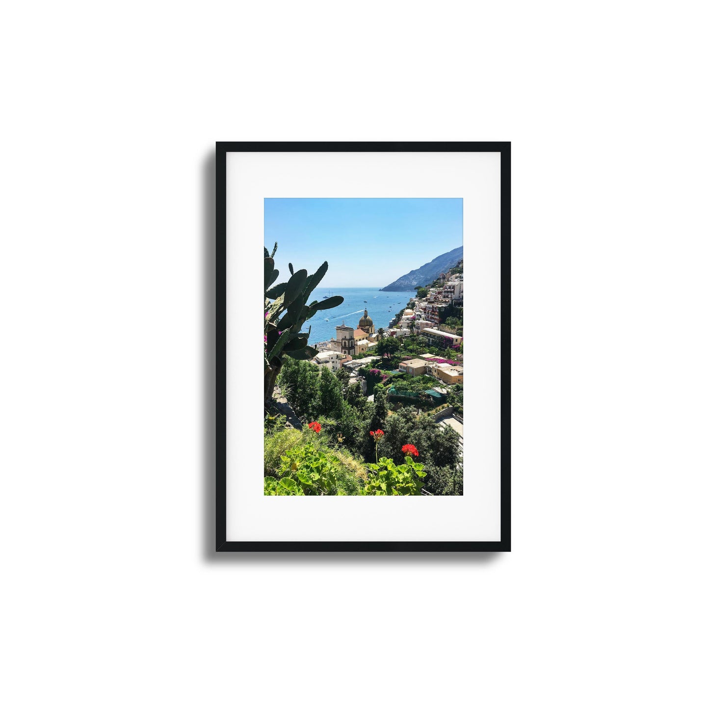 Positano Heights Framed Art