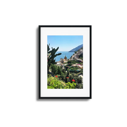 Positano Heights Framed Art