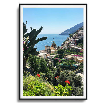Positano Heights Framed Art