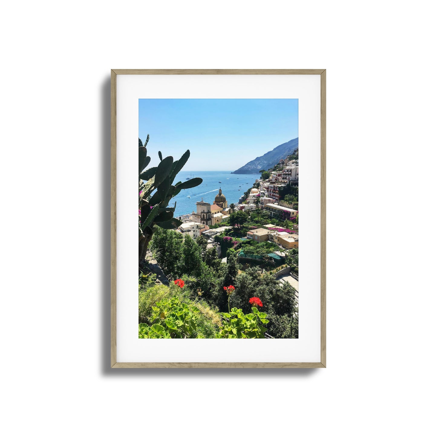 Positano Heights Framed Art