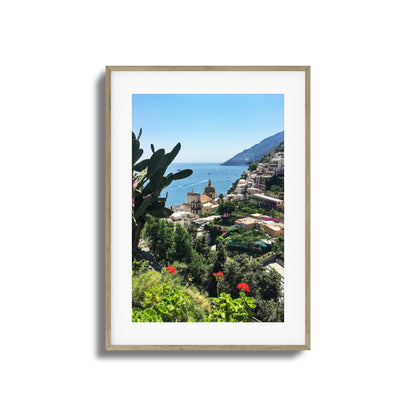 Positano Heights Framed Art