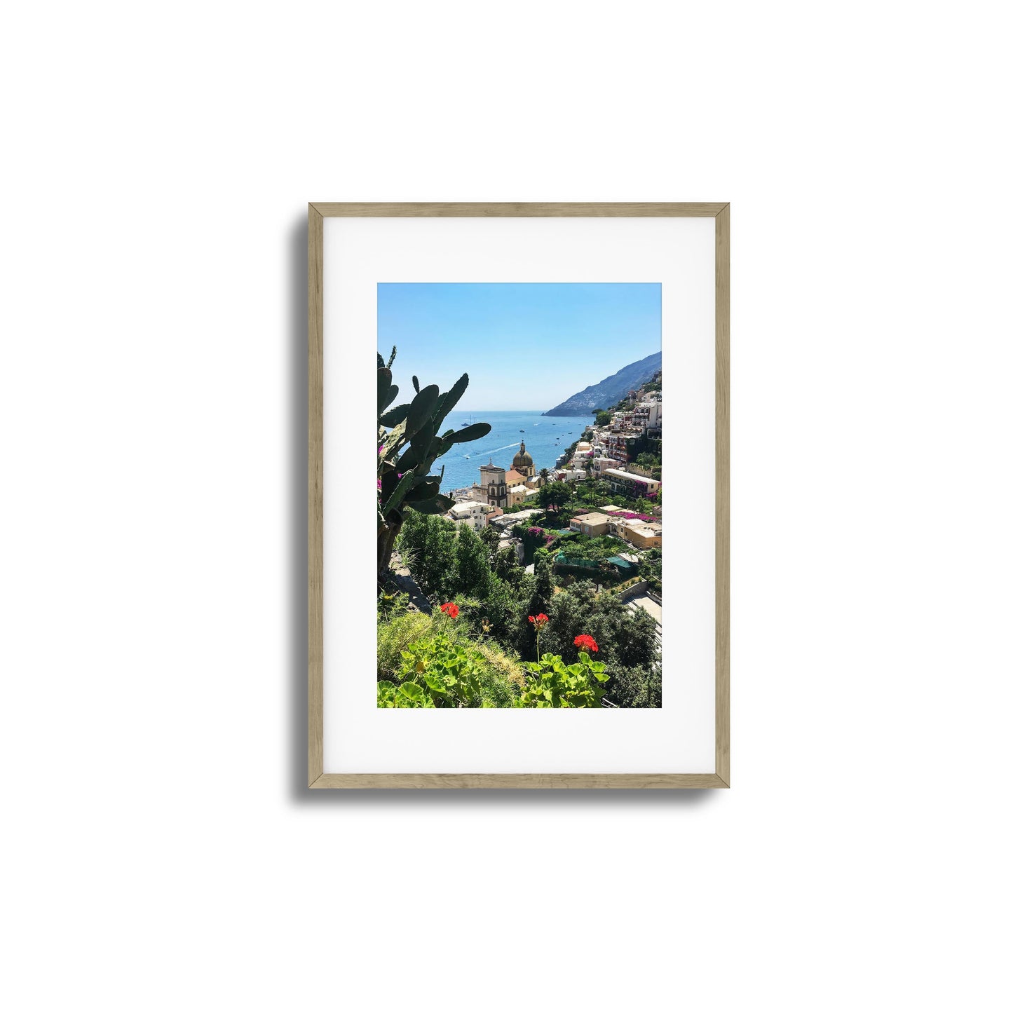 Positano Heights Framed Art