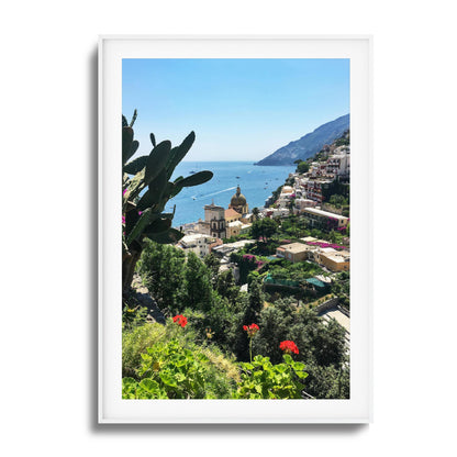 Positano Heights Framed Art