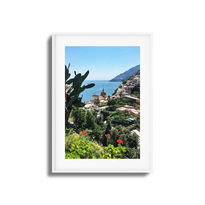 Positano Heights Framed Art