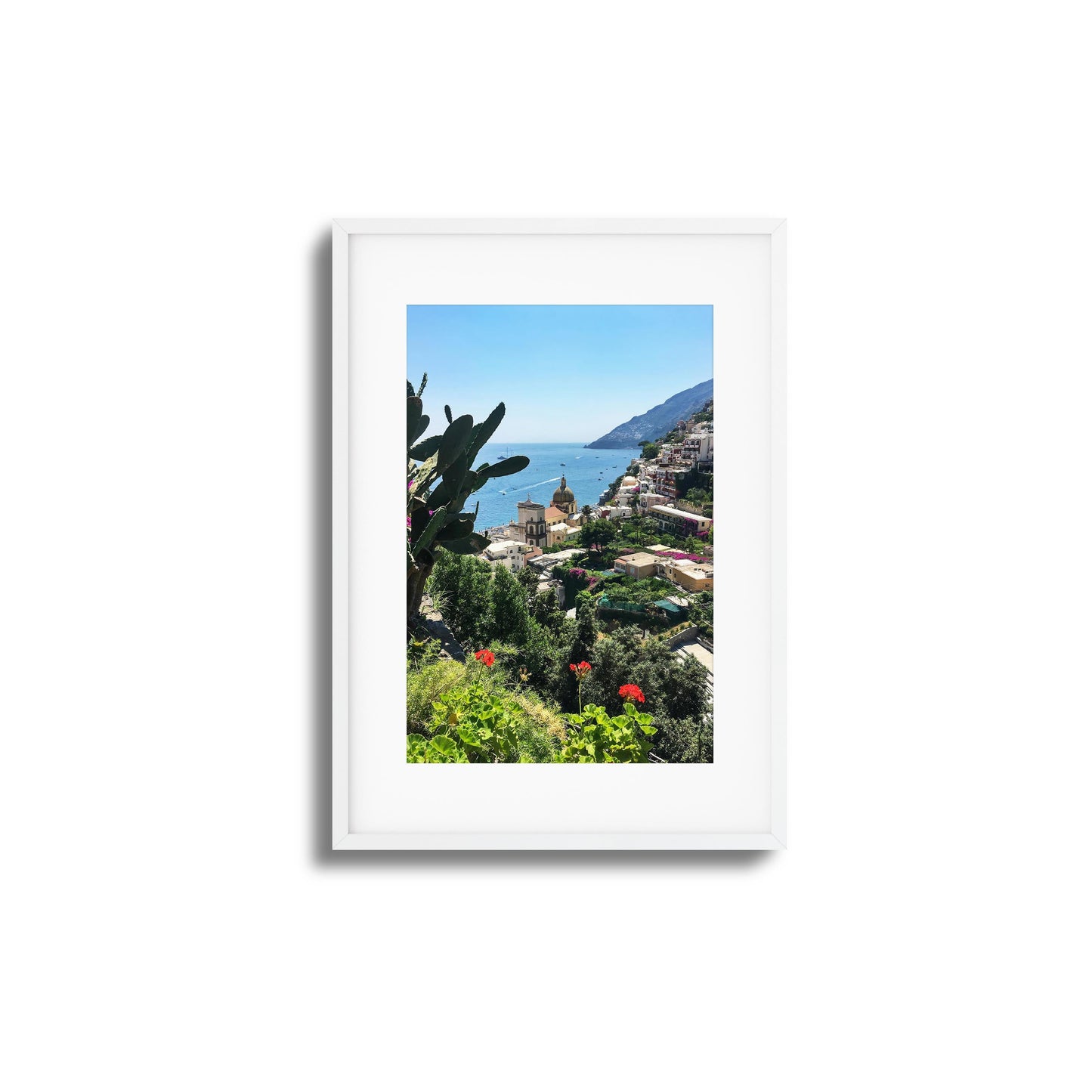 Positano Heights Framed Art