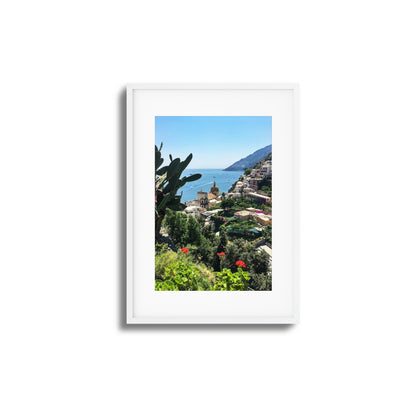 Positano Heights Framed Art