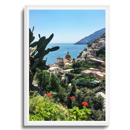 Positano Heights Framed Art