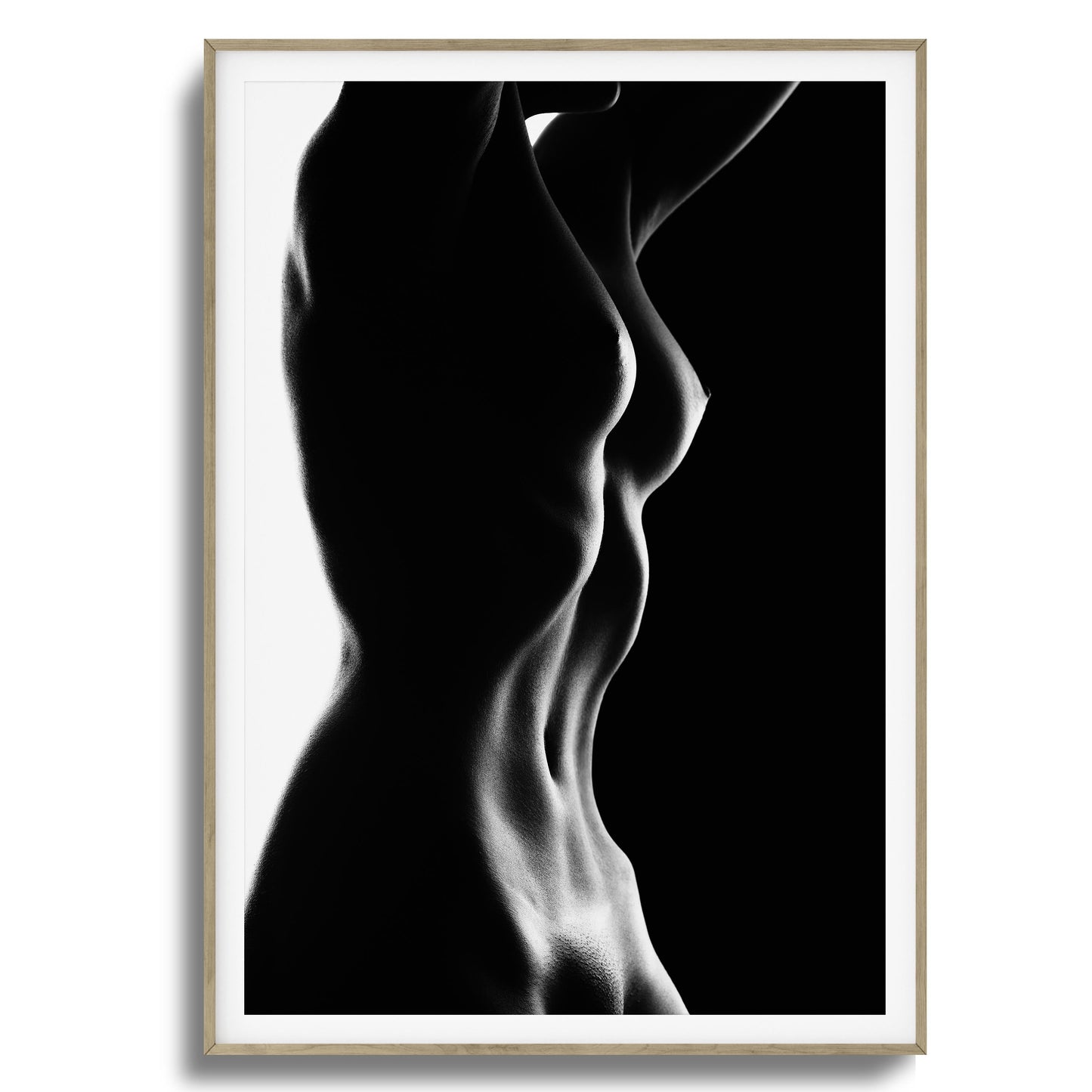 Power Lines Framed Art