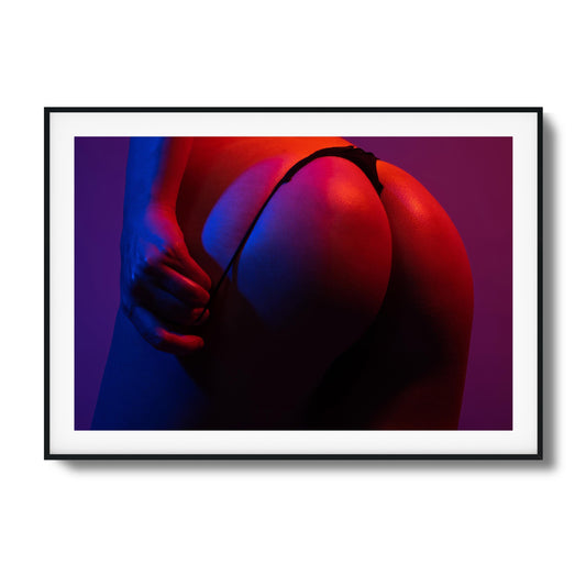Pull It Down Framed Art